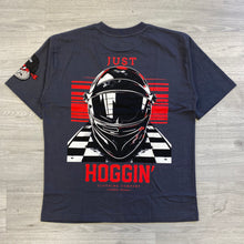 Load image into Gallery viewer, CHARCOAL GREY Helmet T-shirt
