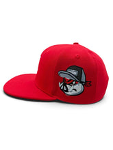 Load image into Gallery viewer, Just Hoggin Red Embroidered Hat
